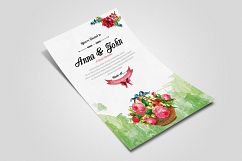 Floral Wedding Invitation Cards Pack Product Image 2
