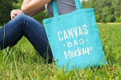 Canvas Tote Bag Mockups Pack Vol.1 Product Image 7