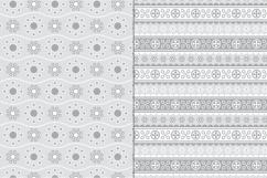 Gray Eyelet Embroidery Patterns Product Image 4