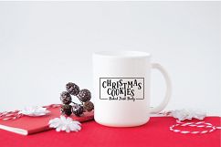 Christmas SVG Cut File - Christmas Cookies SVG DXF PNG EPS Product Image 5