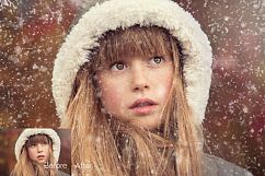 50 Falling Snow Photo Overlays Product Image 5