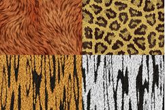 Vector animal fur textures Product Image 3
