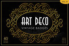 Art Deco Vintage Badges Vol. IV Product Image 1