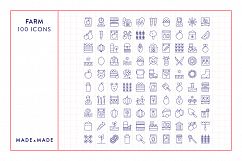 Line Icons - Farm Product Image 6