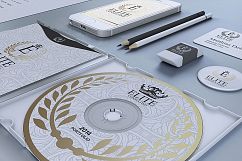 Gold And White Corporate Identity Product Image 2
