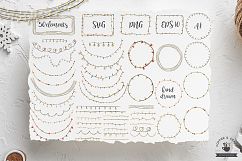 Flat Style Christmas Lights Product Image 2