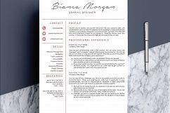 Creative Word Resume Template CV Product Image 2