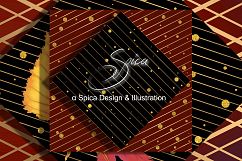 Gold autumn digital paper Product Image 2