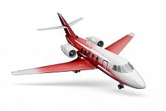 Jet Airplane Mockup Product Image 14