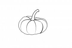 Pumpkin Bundle - SVG cut File - T shirt Deign, Mug Design Product Image 2