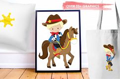 Wild West Cowboys  graphics and illustrations Product Image 5