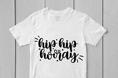 Hip Hip Hooray - Party SVG EPS DXF PNG Cutting Files Product Image 2