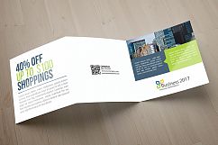 Professional Square Business Trifold Brochure Product Image 3