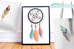 Boho deer graphics and illustrations Product Image 5