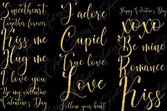Valentines Day Word Art Clipart Product Image 5