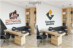 OFFICE Wall Mockup Bundle Product Image 9