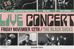 Live Concert Flyer Template V10 Product Image 9