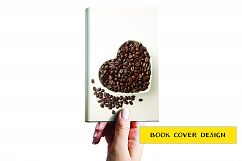 Love Coffee Heart Shape Bowl of Fresh Coffee Beans Product Image 3