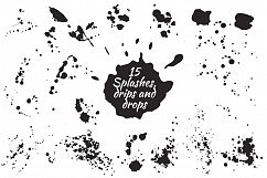 Ink blots and splachers set Product Image 2