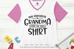 My Favorite... Gave Me This Shirt SVG Bundle - 15 Designs Product Image 18