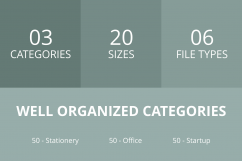 150 Office &amp; Stationery Filled Round Corner Icons Product Image 3