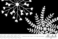 8 Detailed Snowflakes SVG Cut Files Product Image 4