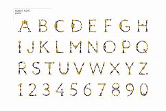 Robot font + Bonus Robots knights Product Image 2