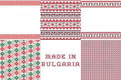 Ethno Digital Paper, Ethnic Patterns, Bulgarian Embroidery,  Chic Pattern, Folk Art,  Ethno Motifs, Boho Style, Boho Chic, Christmas pattern Product Image 3