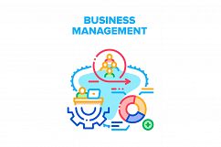 Business Management Work Vector Concept Color Product Image 1