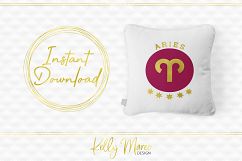Aries Zodiac SVG File Product Image 4