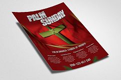Palm Sunday Flyer Template Product Image 2