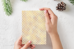 20 Seamless Foil Dot Patterns for Christmas Product Image 2