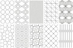 Simple Line Geometric Patterns Product Image 8