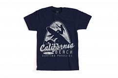Retro Vintage Surf Designs 5 Color Variations  Product Image 2