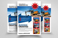 Construction Firm Advertising Flyer Product Image 1