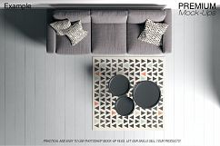 Carpets in Living Room Mockup Set Product Image 7