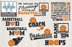 Basketball Cutting Files KWD058 Product Image 1