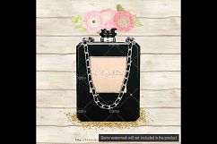 Luxury Bags, Glitter Dust and Ranunculus Flower Clip Arts Product Image 2