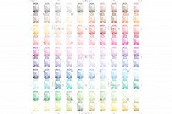 100 Watercolor Mason Jar Clip Arts Product Image 6