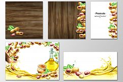 HAND PAINTED WATERCOLOR peanuts set Product Image 6