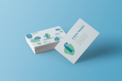 Florist Business Card Template Product Image 7