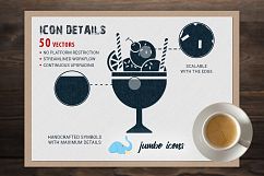 Glyph Food Icons Set Product Image 2