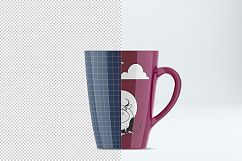 Ceramic mug mockup. Product place. PSD object mockup. Product Image 2
