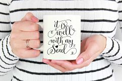 It is well with my soul SVG DXF PNG Product Image 3