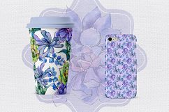 Colorful cactuses PNG watercolor set Product Image 2