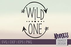 Wild One | SVG DXF EPS PNG Product Image 1