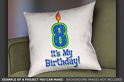 8th Birthday Svg - Its My Birthday SVG Birthday Shirt - 1035 Product Image 3