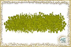 Olive  Moss Green Sap Brush Strokes Clipart Autumn Golden Glitter  24 PNG - transparent background images Product Image 15