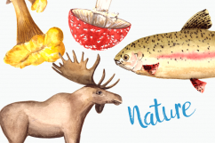So Swedish - Watercolor Clip Art Set Product Image 2