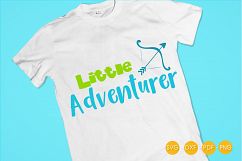 little-adventurer cutting files svg, dxf, pdf, eps included - cut files for cricut and silhouette - Cutting Files SG Product Image 2